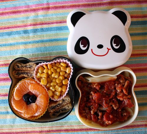 panda bento lunch