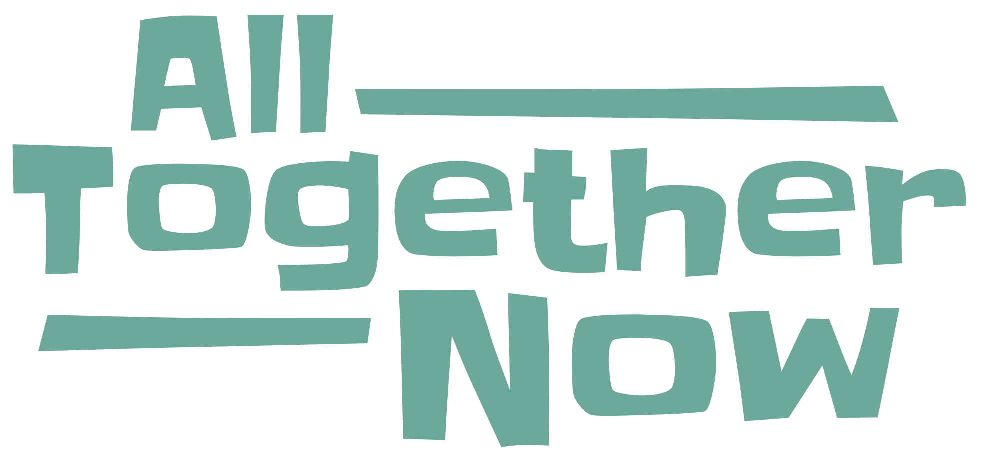 the logo for the summer learning program of 2023: all together now